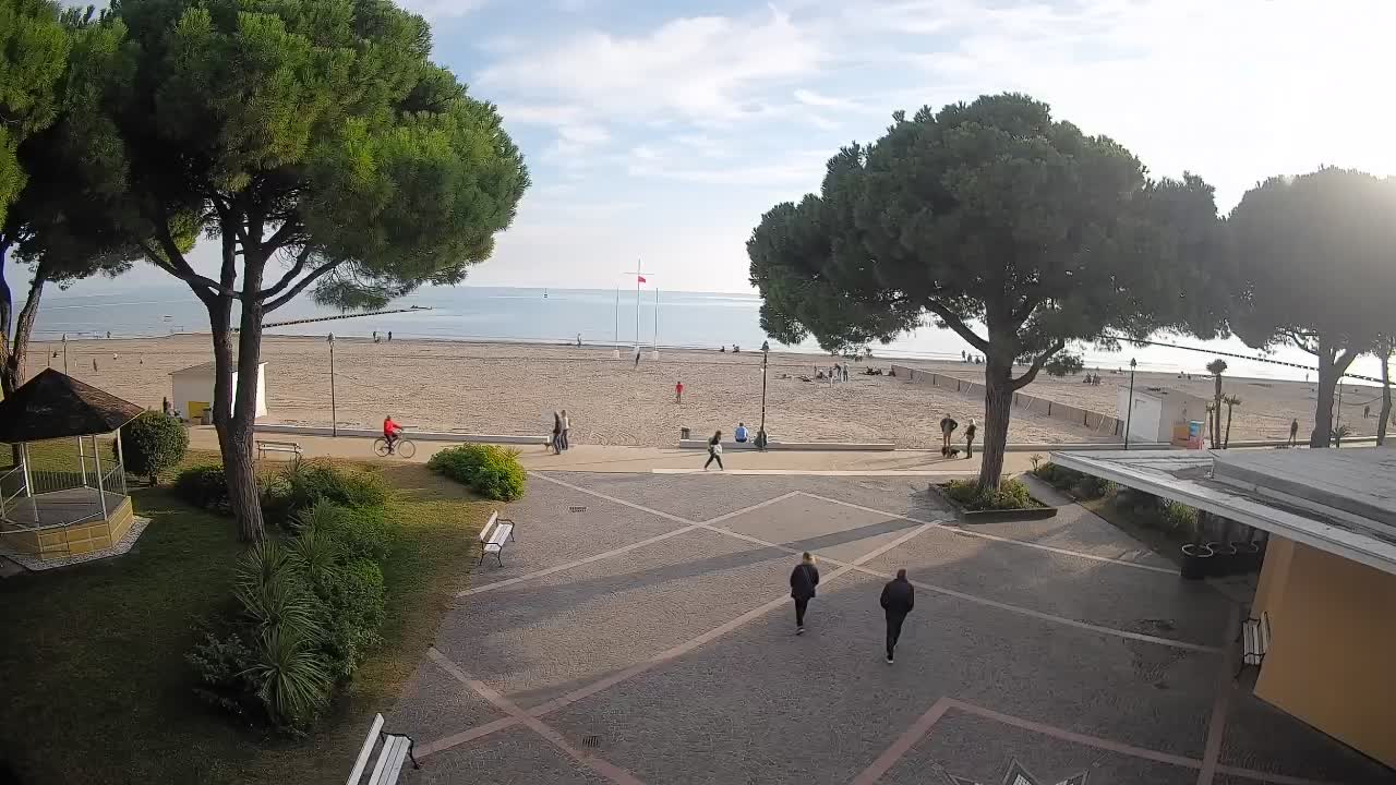Web kamera Grado – Ulaz na plažu (Lido di Grado)