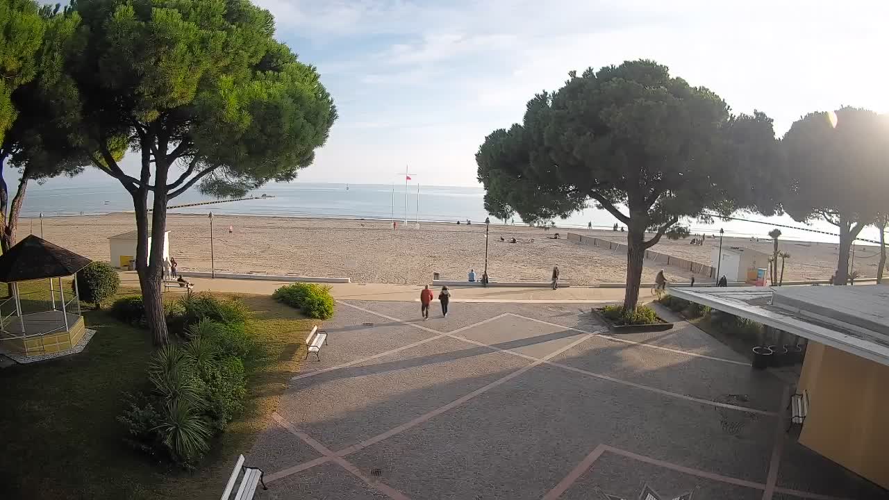 Webcam de Grado – Entrada de la playa (Lido di Grado)