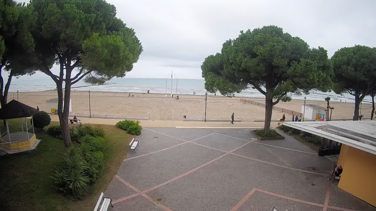 Webcam de Grado – Entrada de la playa (Lido di Grado)