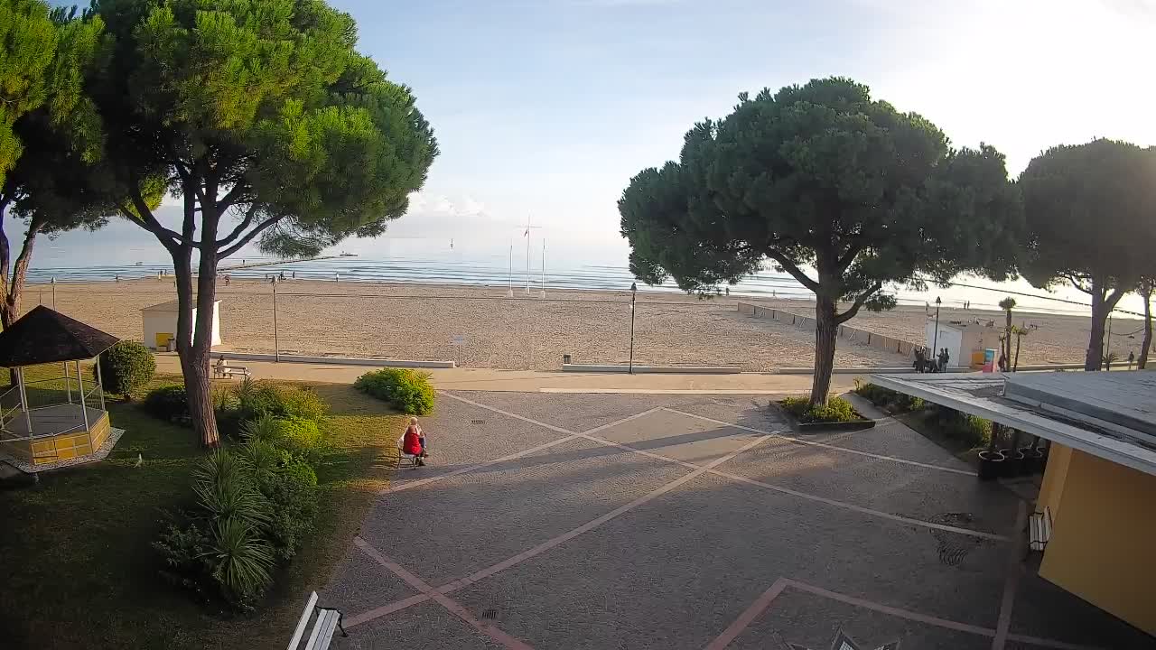 Web kamera Grado – Ulaz na plažu (Lido di Grado)