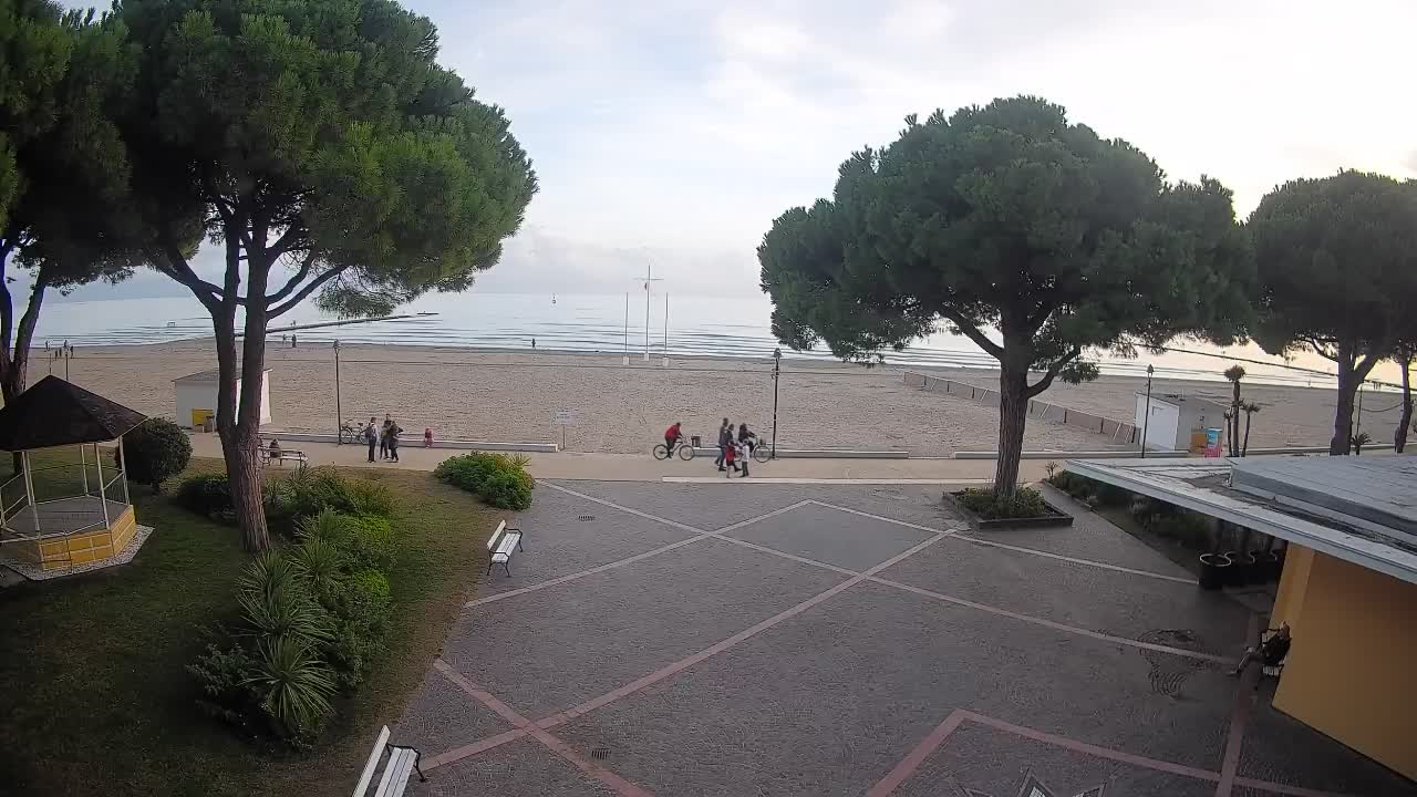 Webcam de Grado – Entrada de la playa (Lido di Grado)
