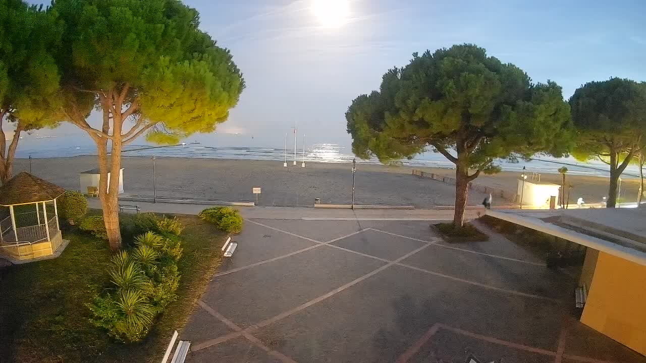 Spletna kamera Gradež (Grado) – Vhod na plažo