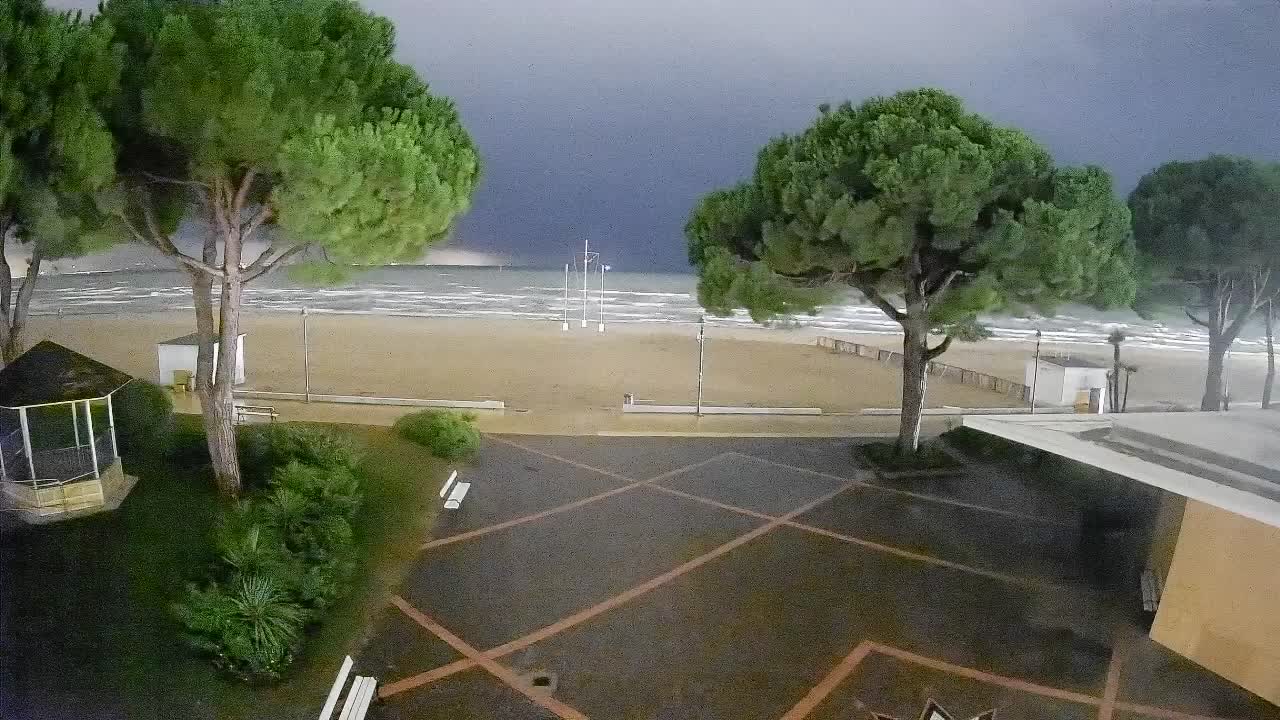 Spletna kamera Gradež (Grado) – Vhod na plažo