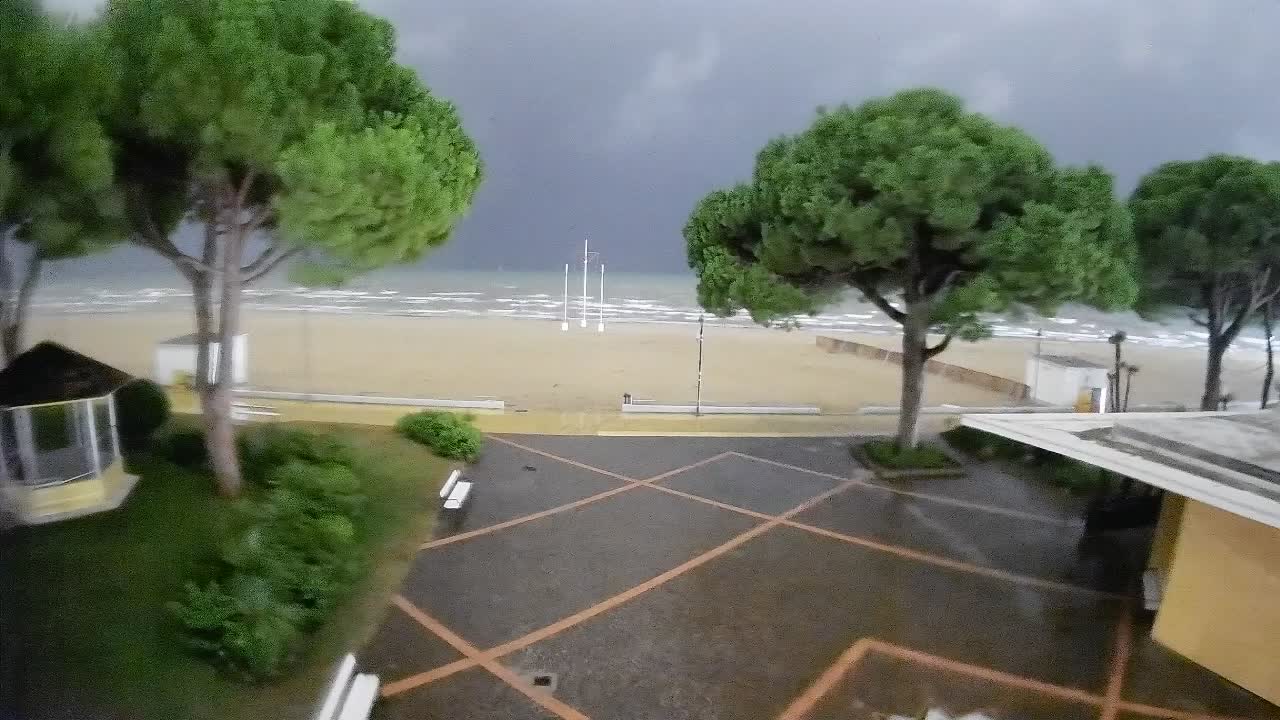 Spletna kamera Gradež (Grado) – Vhod na plažo