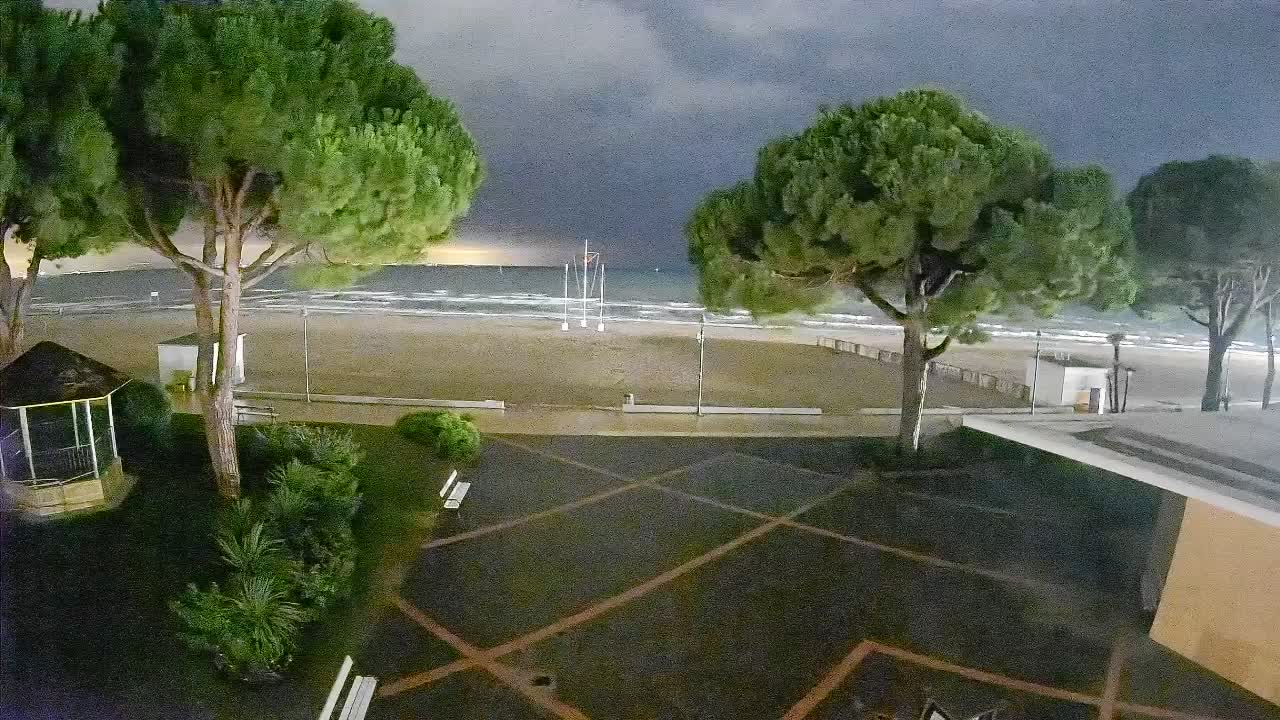 Spletna kamera Gradež (Grado) – Vhod na plažo