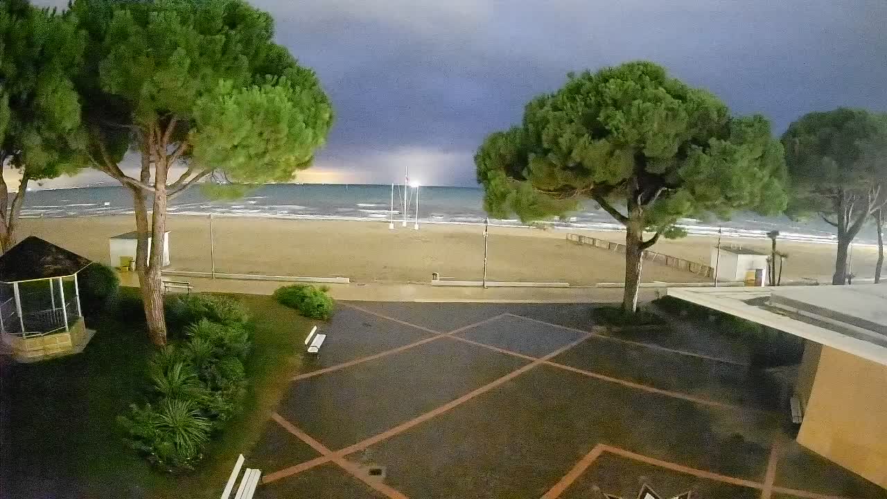 Webcam de Grado – Entrada de la playa (Lido di Grado)