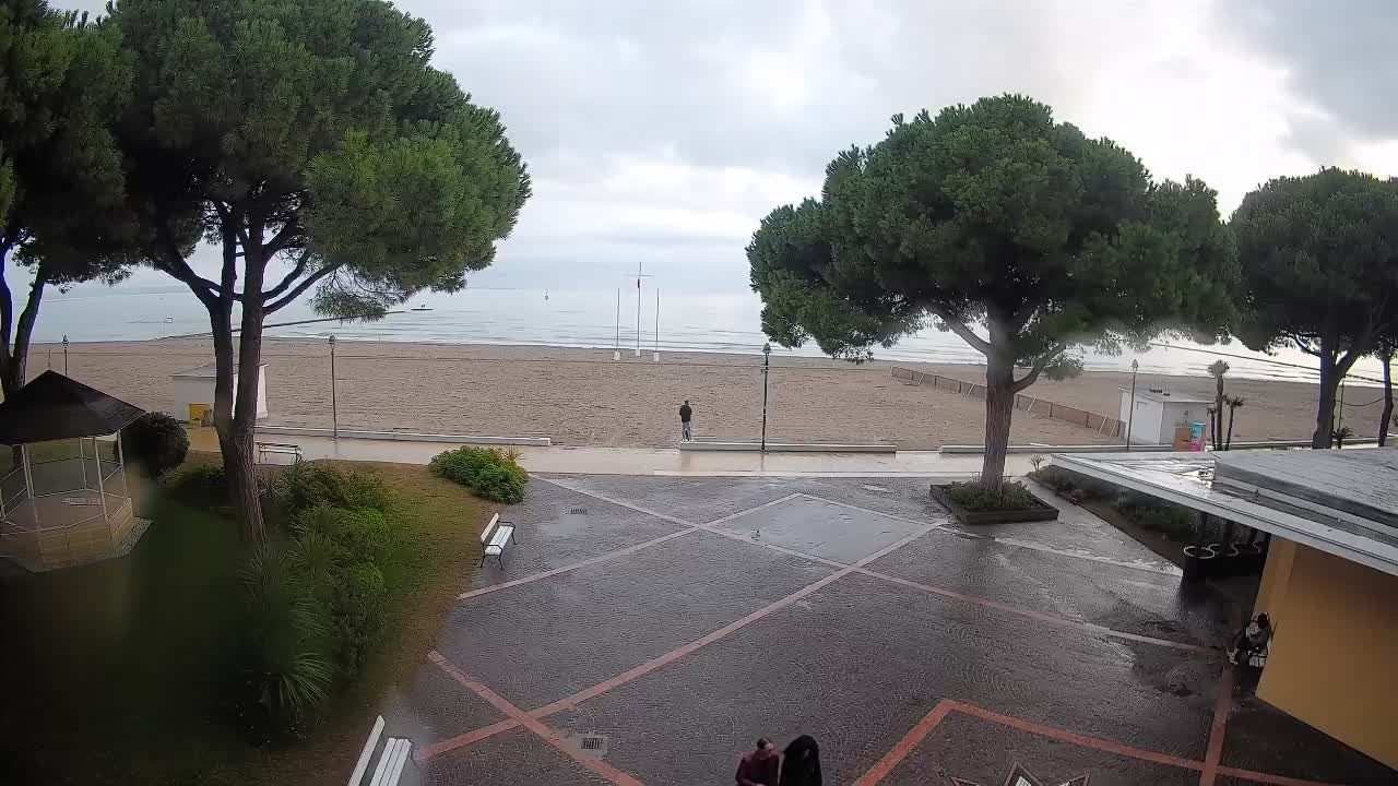 Spletna kamera Gradež (Grado) – Vhod na plažo