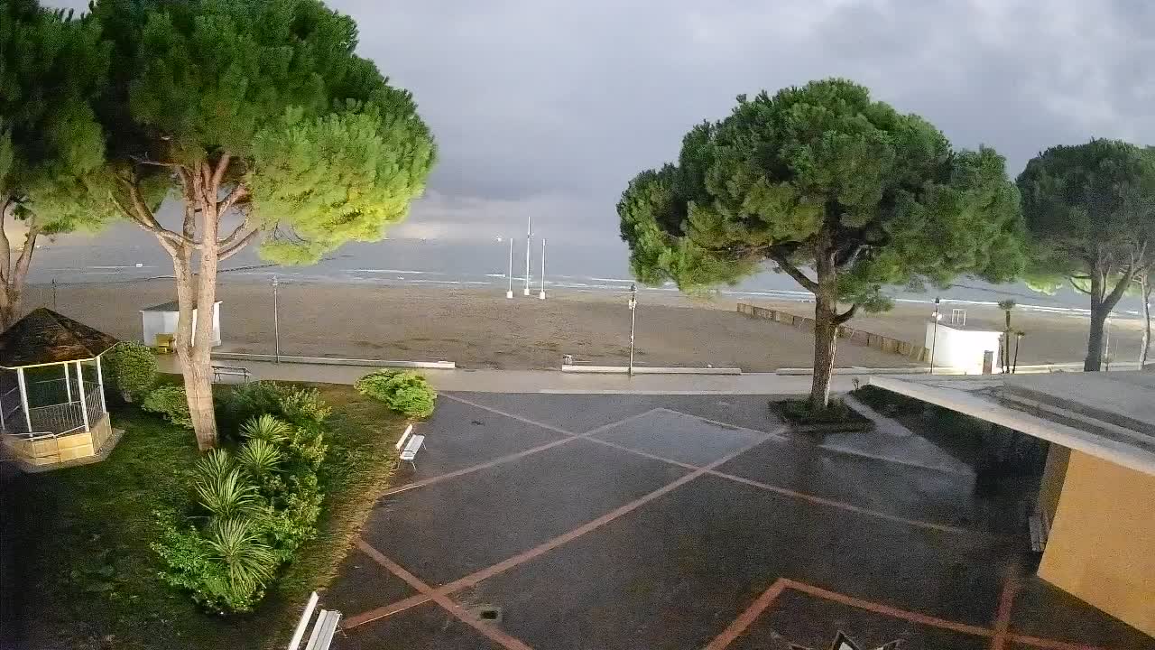 Spletna kamera Gradež (Grado) – Vhod na plažo