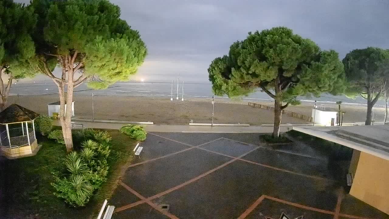 Webcam de Grado – Entrada de la playa (Lido di Grado)