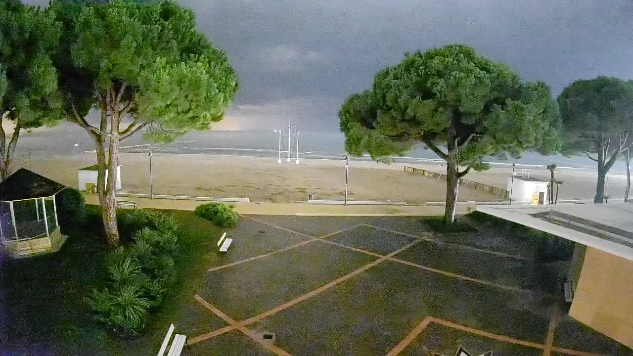 Spletna kamera Gradež (Grado) – Vhod na plažo