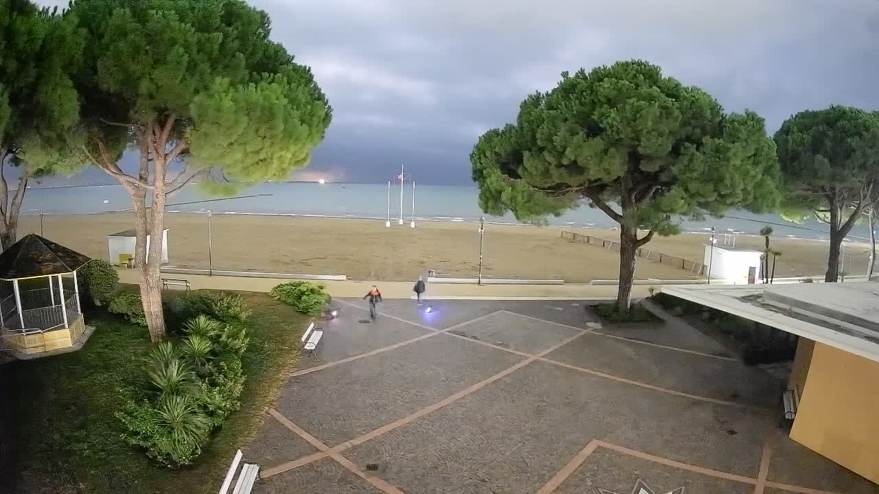 Webcam de Grado – Entrada de la playa (Lido di Grado)