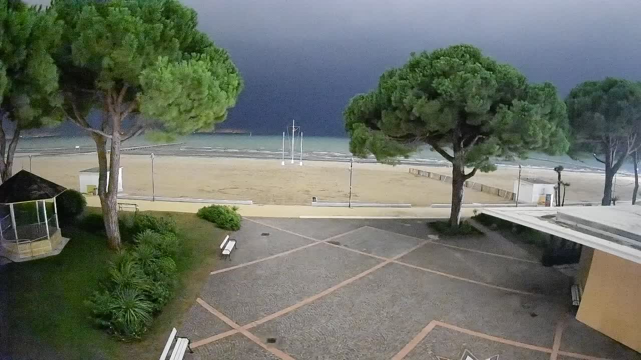 Webcam de Grado – Entrada de la playa (Lido di Grado)