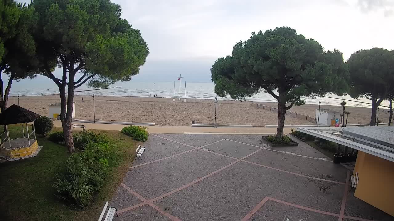 Webcam Grado – Entrée de la plage (Lido di Grado)