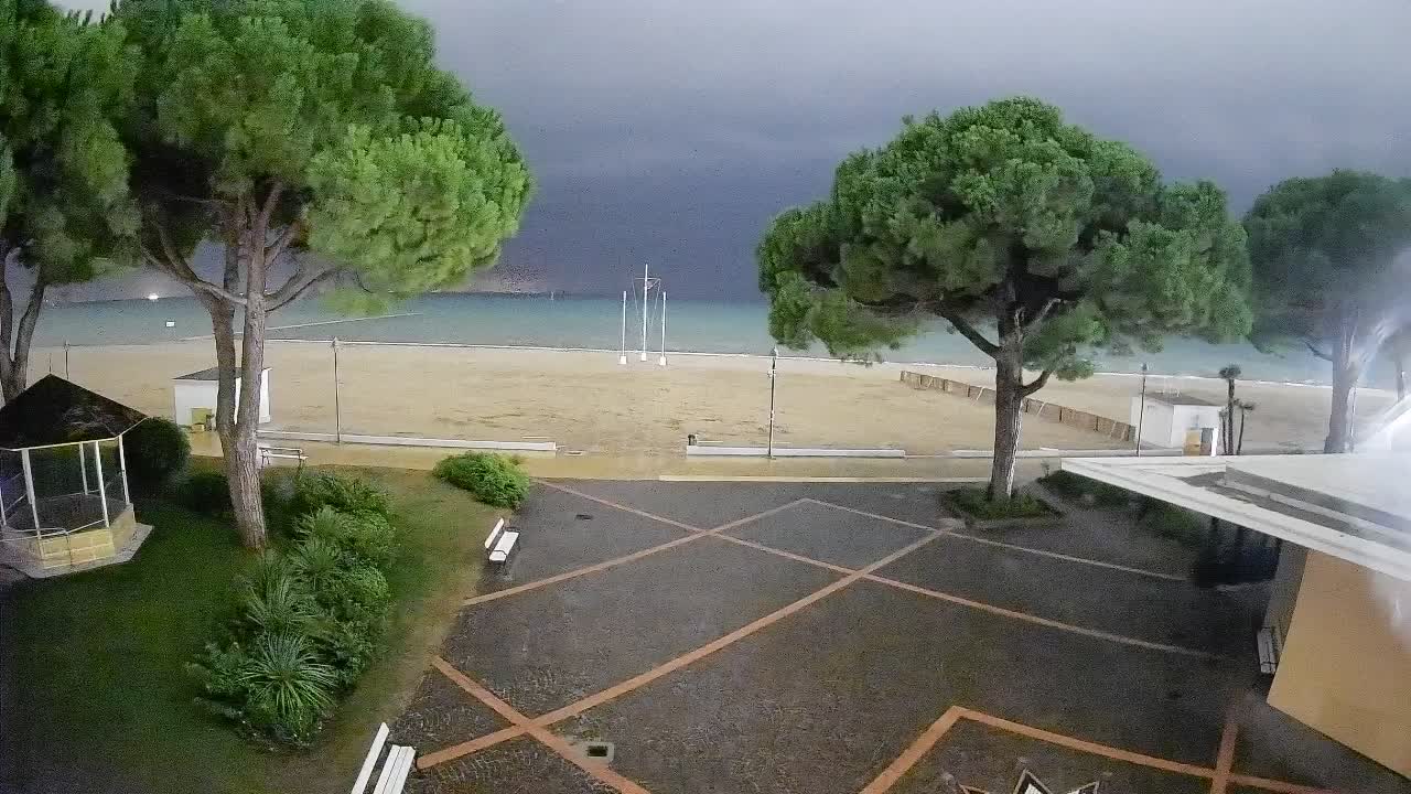 Spletna kamera Gradež (Grado) – Vhod na plažo