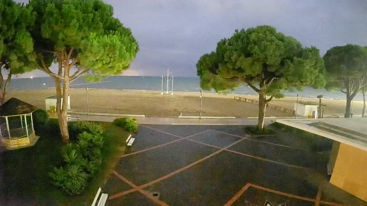 Spletna kamera Gradež (Grado) – Vhod na plažo