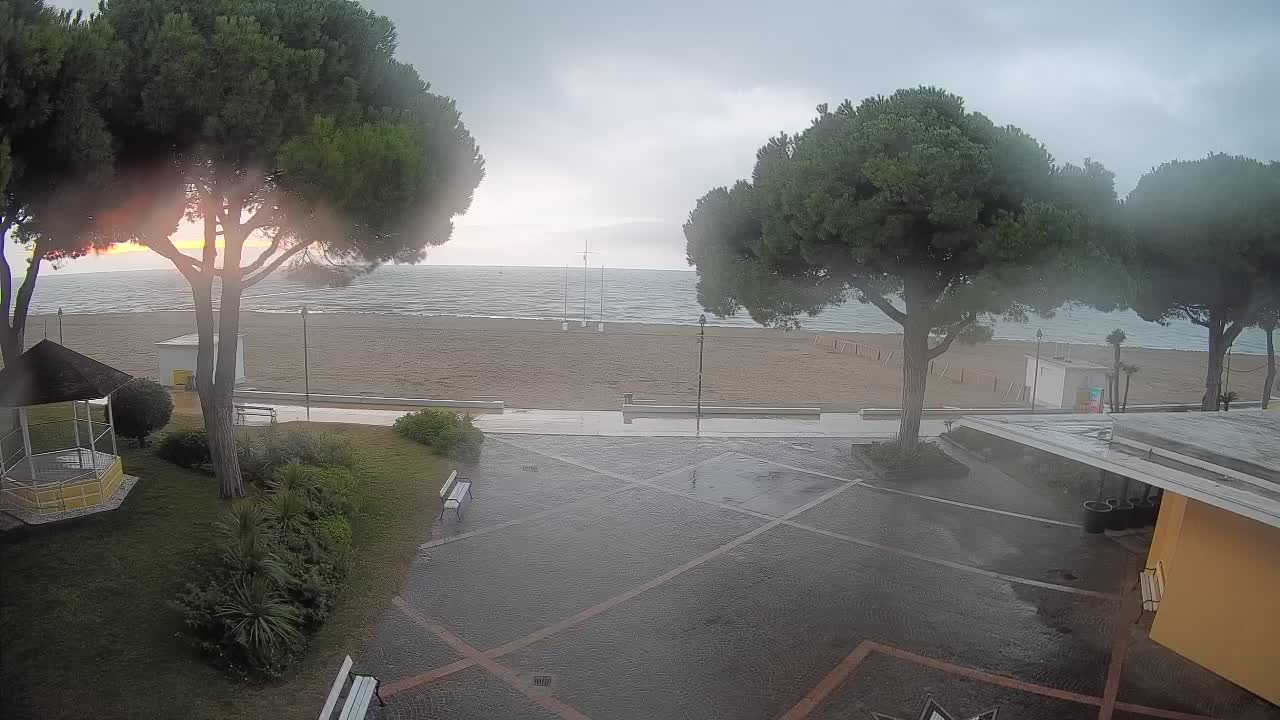 Spletna kamera Gradež (Grado) – Vhod na plažo