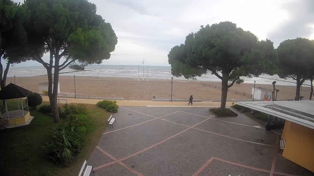 Webcam de Grado – Entrada de la playa (Lido di Grado)