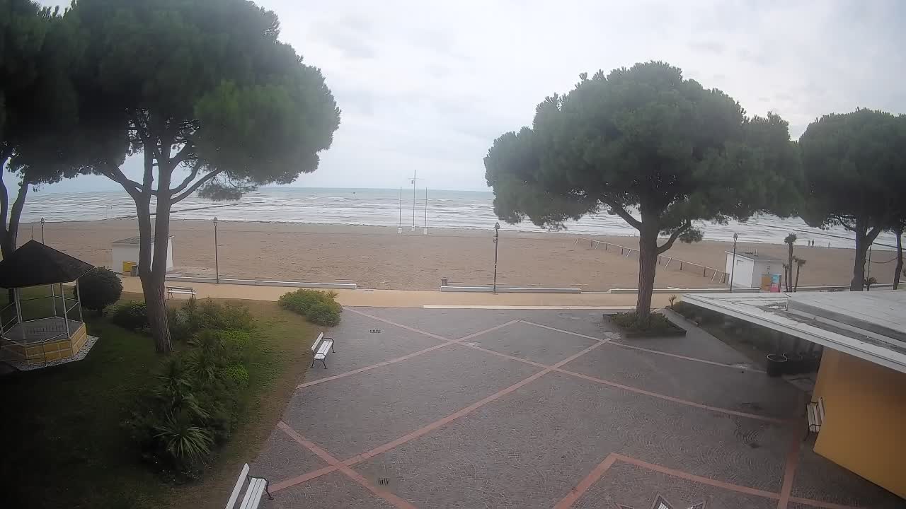 Webcam de Grado – Entrada de la playa (Lido di Grado)