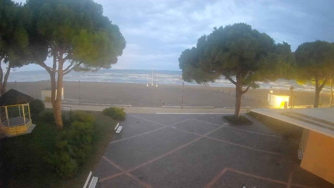 Spletna kamera Gradež (Grado) – Vhod na plažo