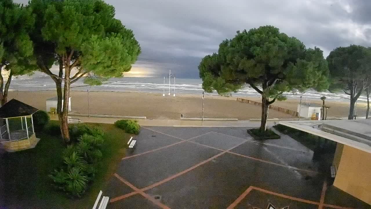 Webcam de Grado – Entrada de la playa (Lido di Grado)