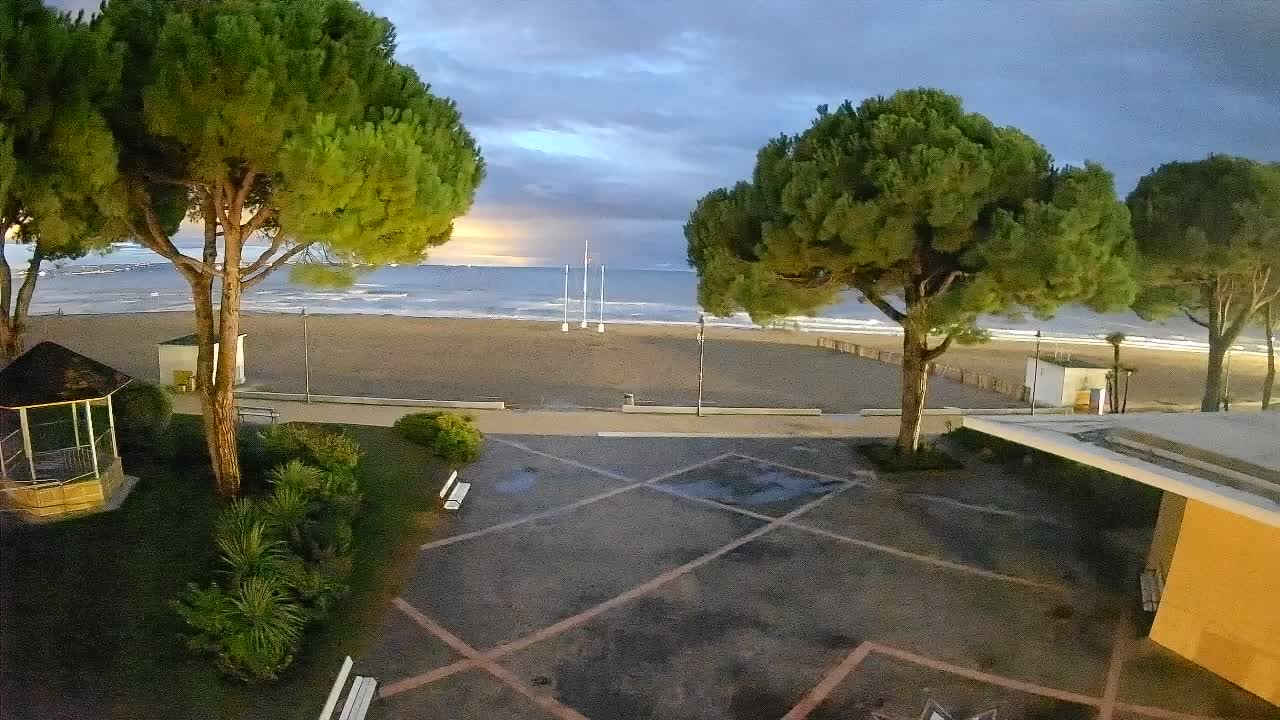 Webcam Grado – Entrée de la plage (Lido di Grado)