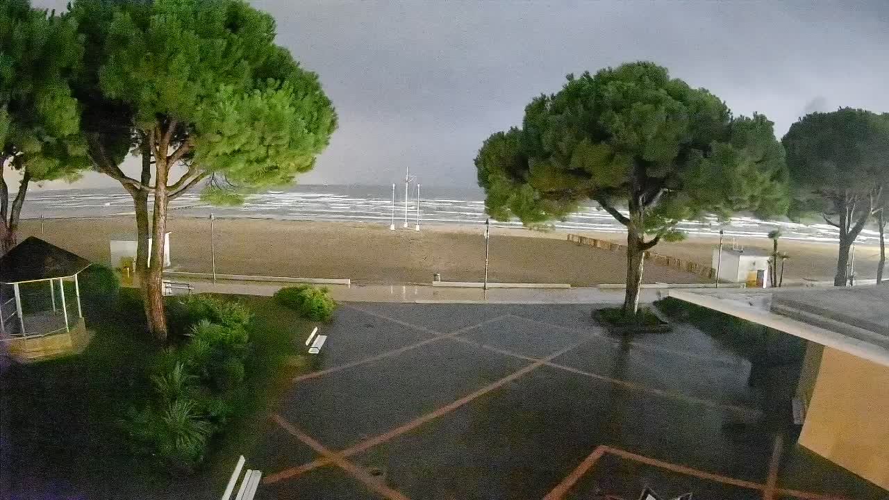 Spletna kamera Gradež (Grado) – Vhod na plažo