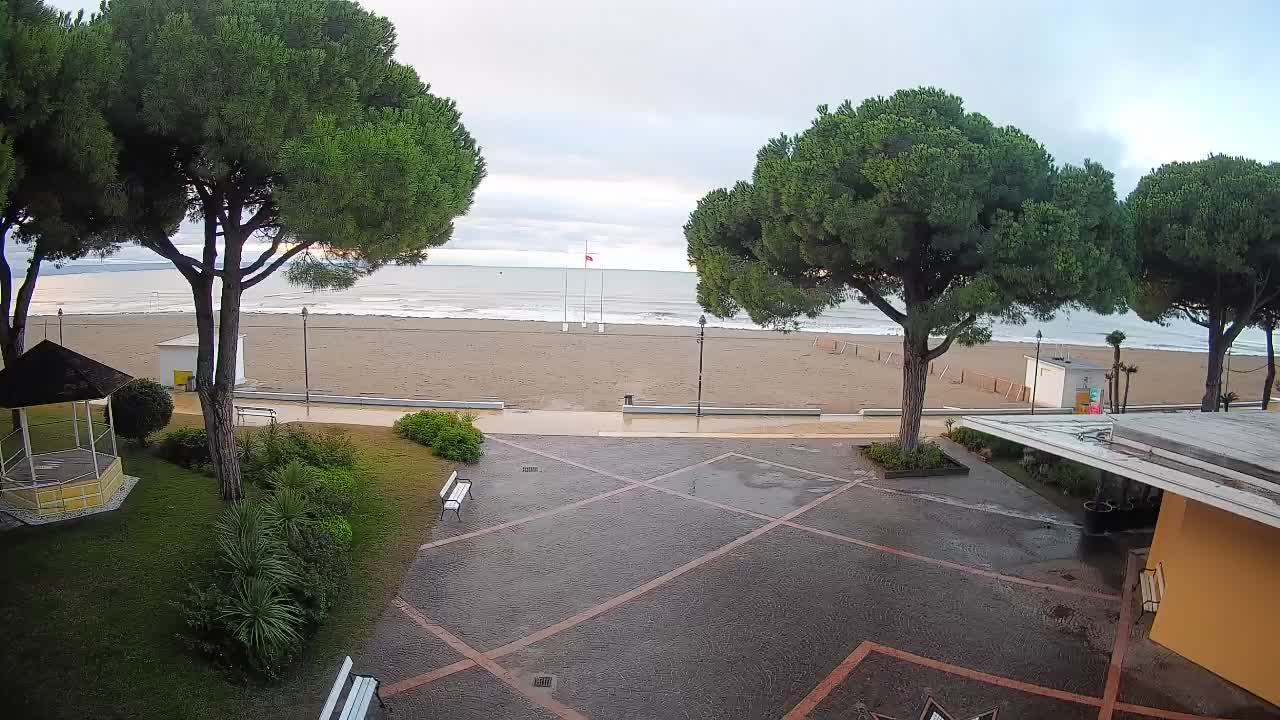 Webcam de Grado – Entrada de la playa (Lido di Grado)