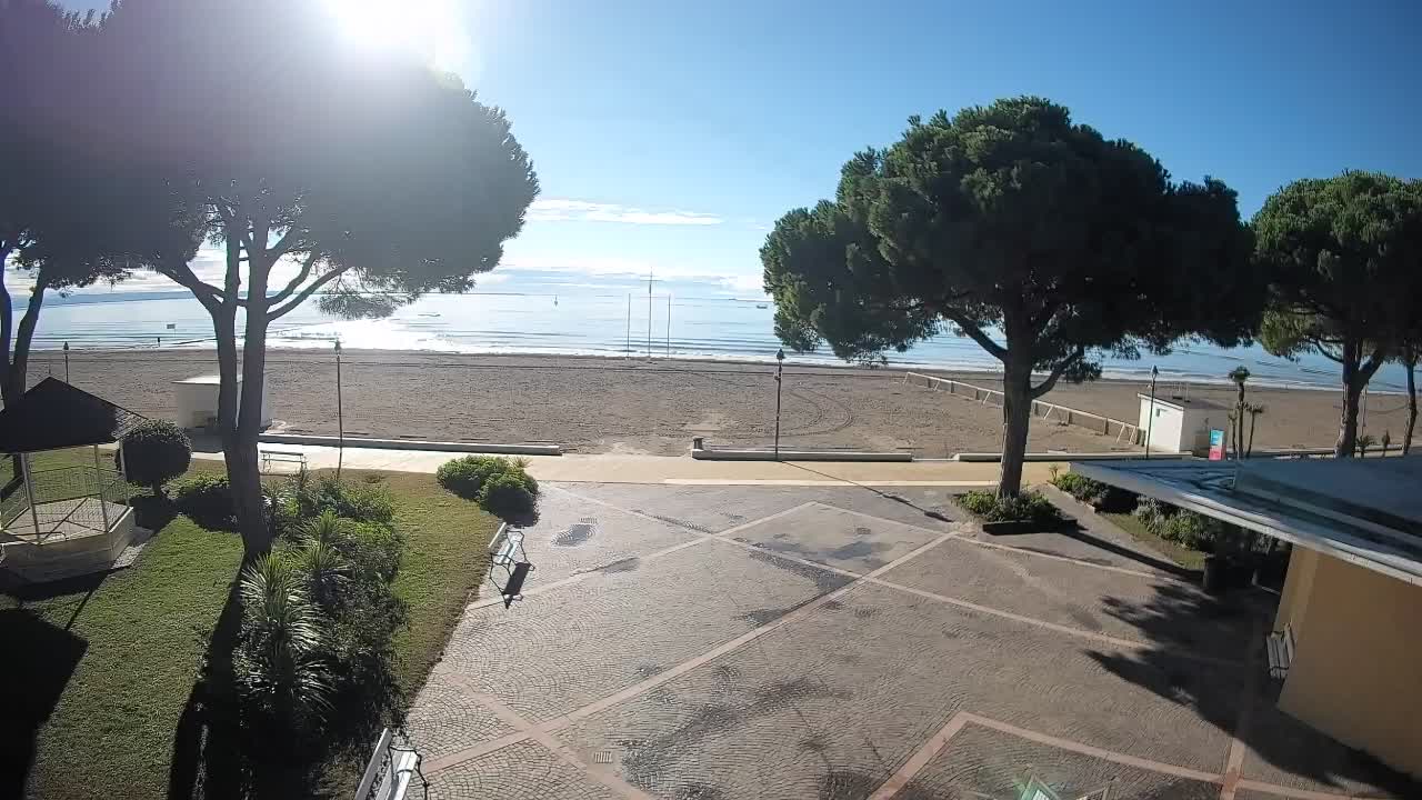 Spletna kamera Gradež (Grado) – Vhod na plažo