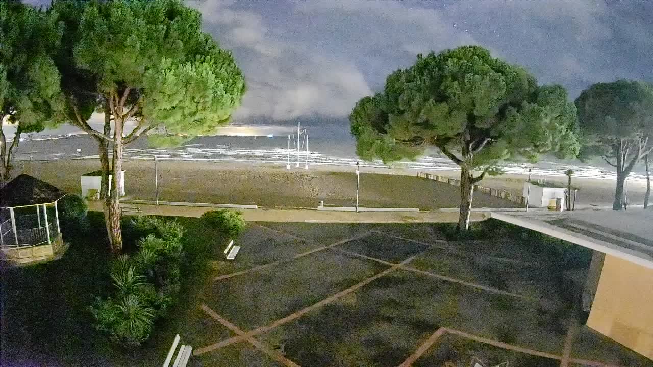 Spletna kamera Gradež (Grado) – Vhod na plažo