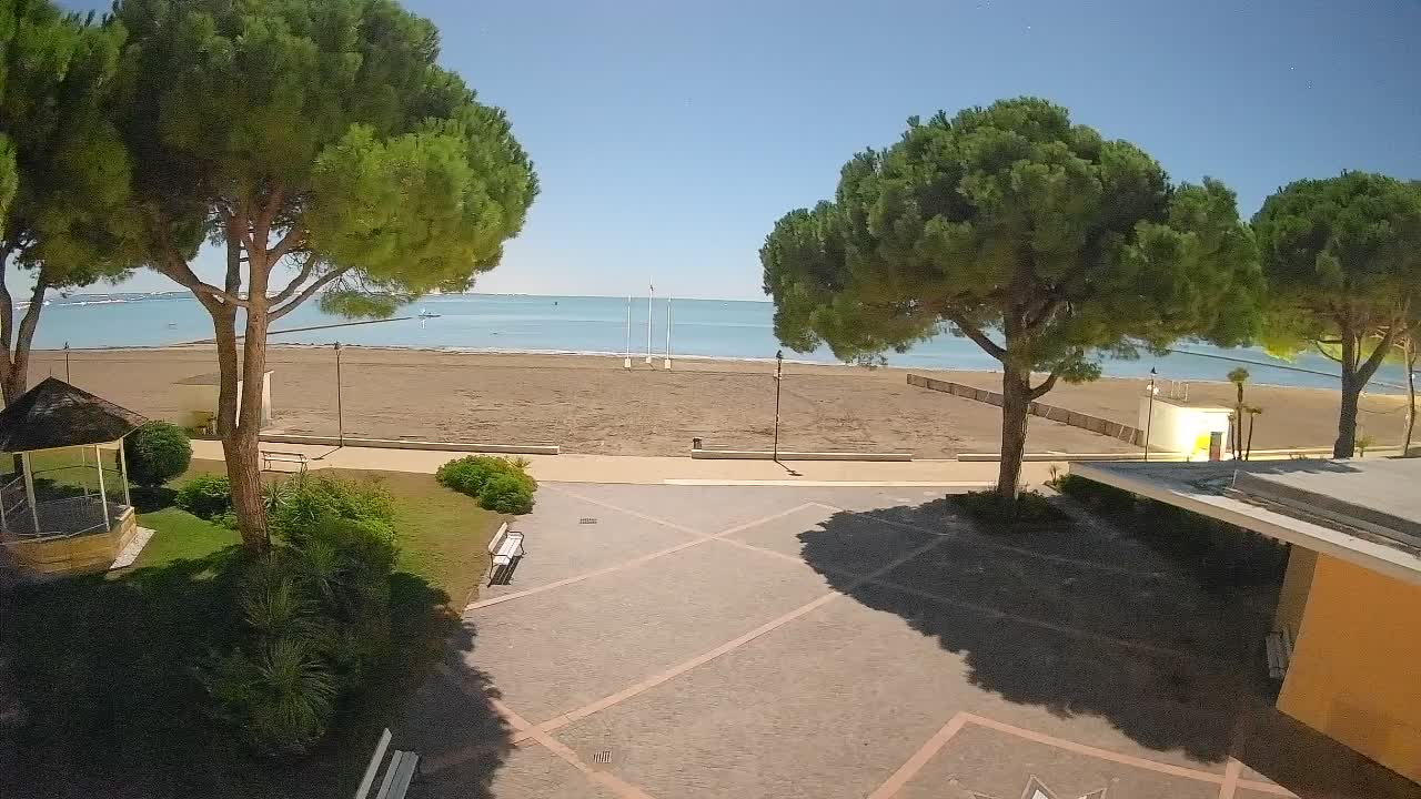 Webcam de Grado – Entrada de la playa (Lido di Grado)