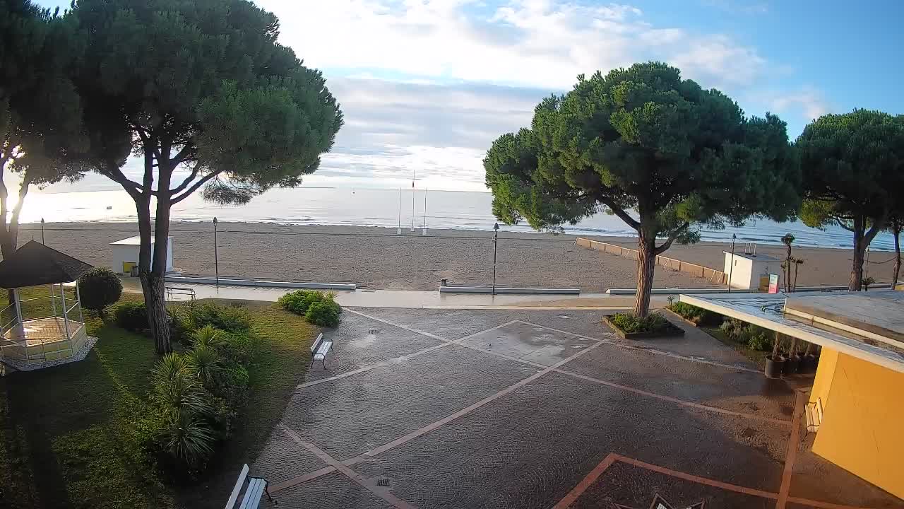 Webcam de Grado – Entrada de la playa (Lido di Grado)
