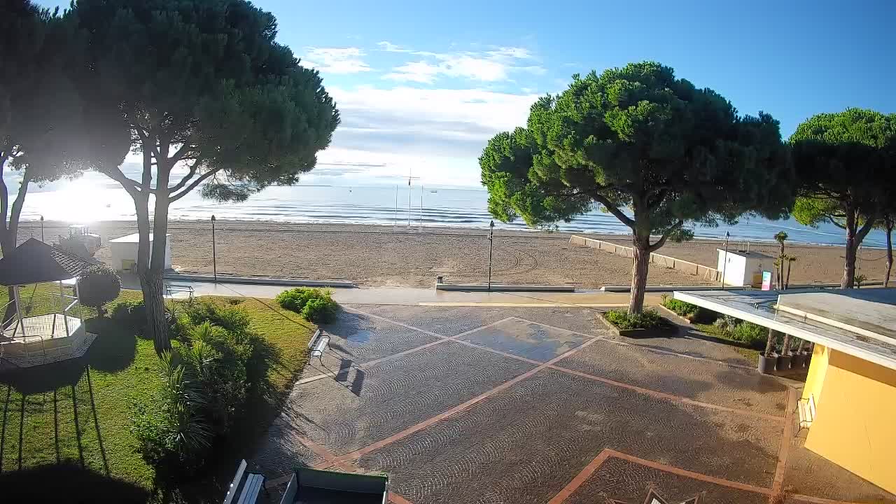 Web kamera Grado – Ulaz na plažu (Lido di Grado)