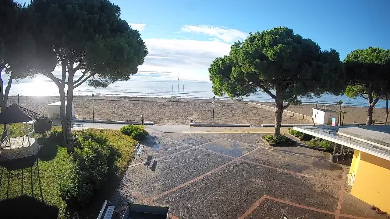 Webcam de Grado – Entrada de la playa (Lido di Grado)