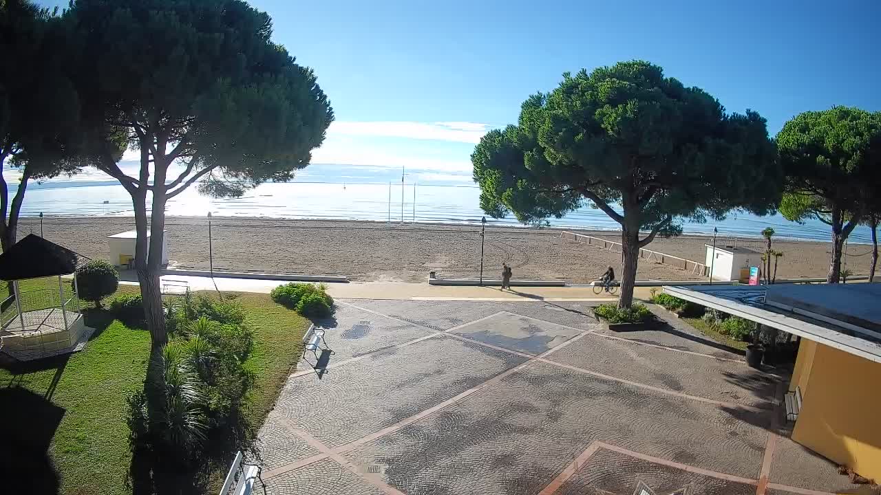 Spletna kamera Gradež (Grado) – Vhod na plažo