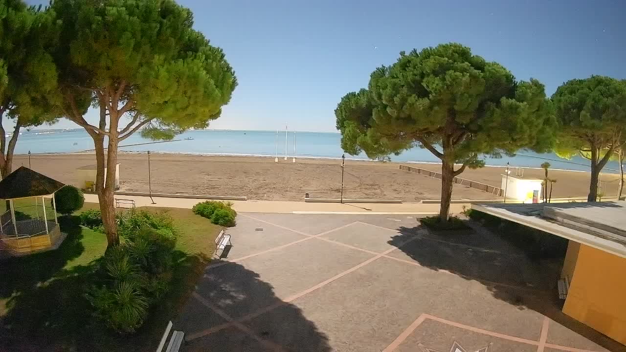 Webcam Grado – Entrée de la plage (Lido di Grado)