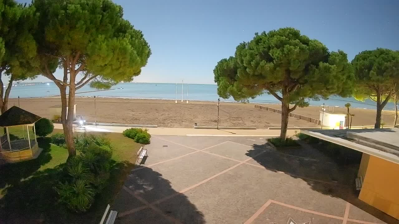 Spletna kamera Gradež (Grado) – Vhod na plažo