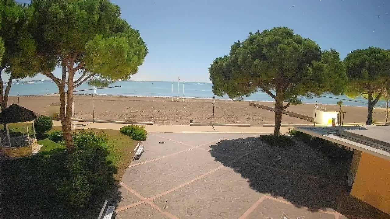Webcam de Grado – Entrada de la playa (Lido di Grado)