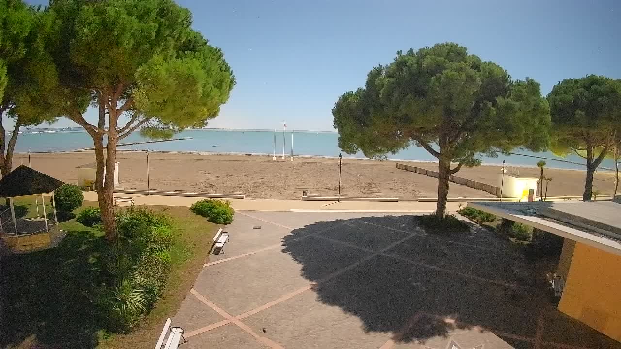 Spletna kamera Gradež (Grado) – Vhod na plažo