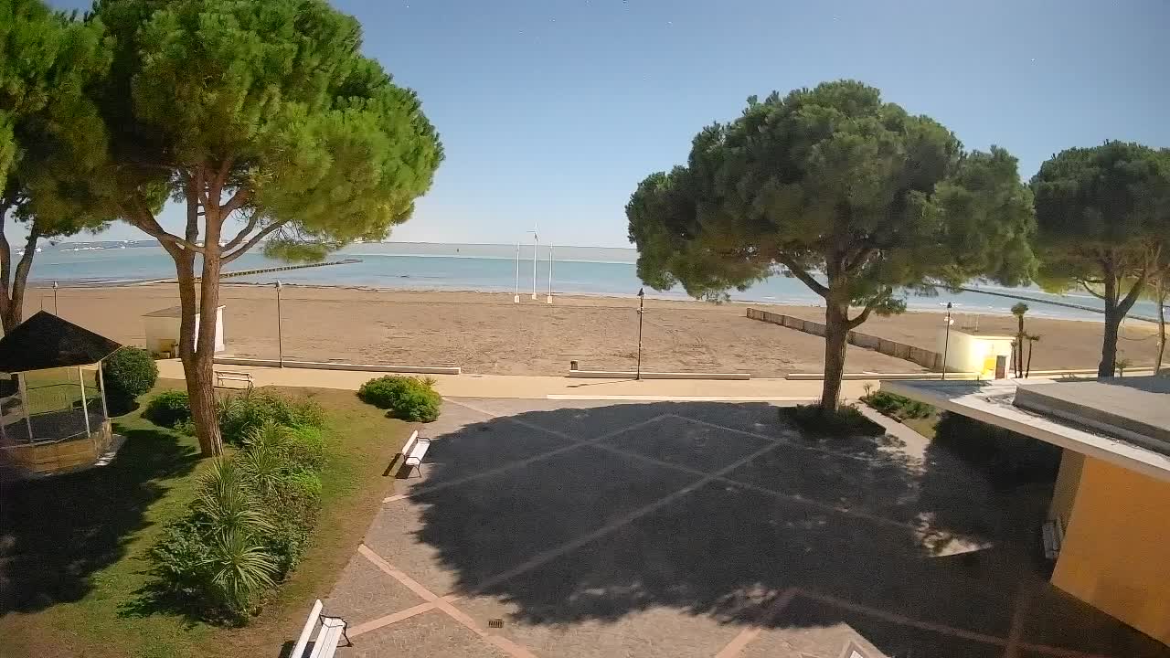 Webcam de Grado – Entrada de la playa (Lido di Grado)