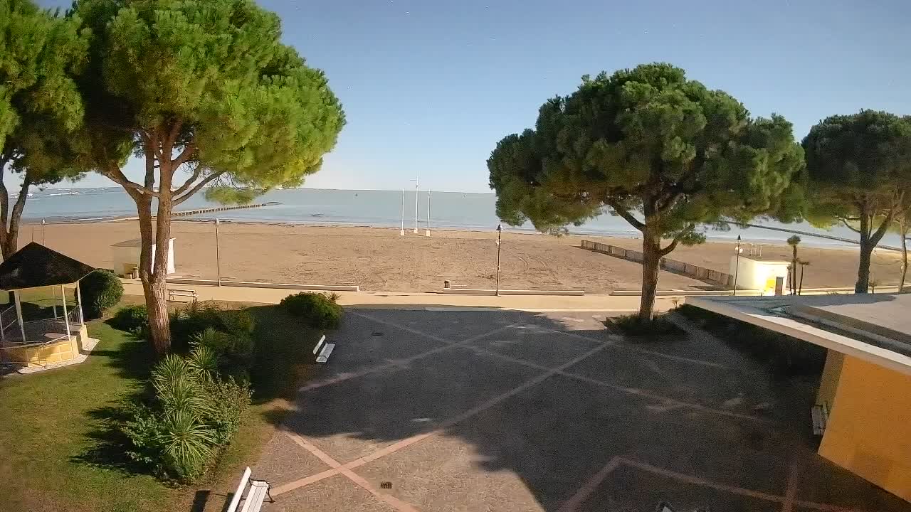 Webcam de Grado – Entrada de la playa (Lido di Grado)