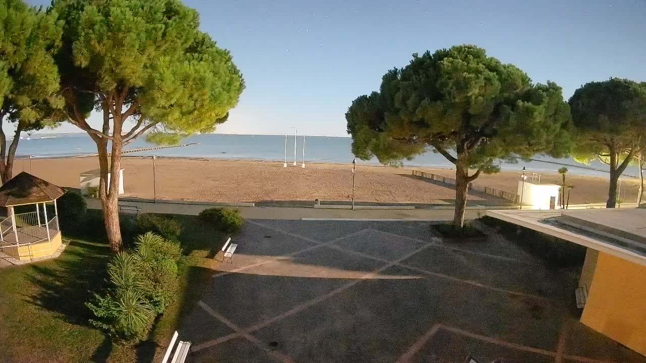 Webcam Grado – Entrée de la plage (Lido di Grado)
