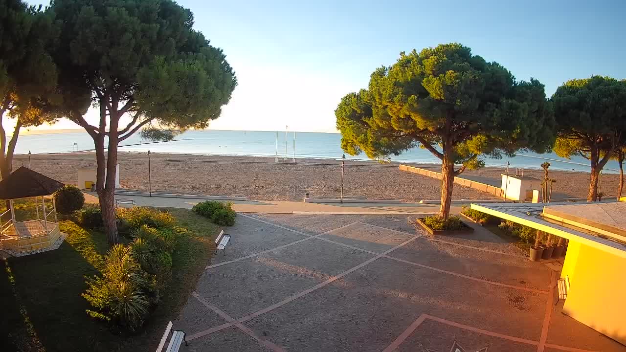 Grado Webcam – Strandzugang am Lido di Grado