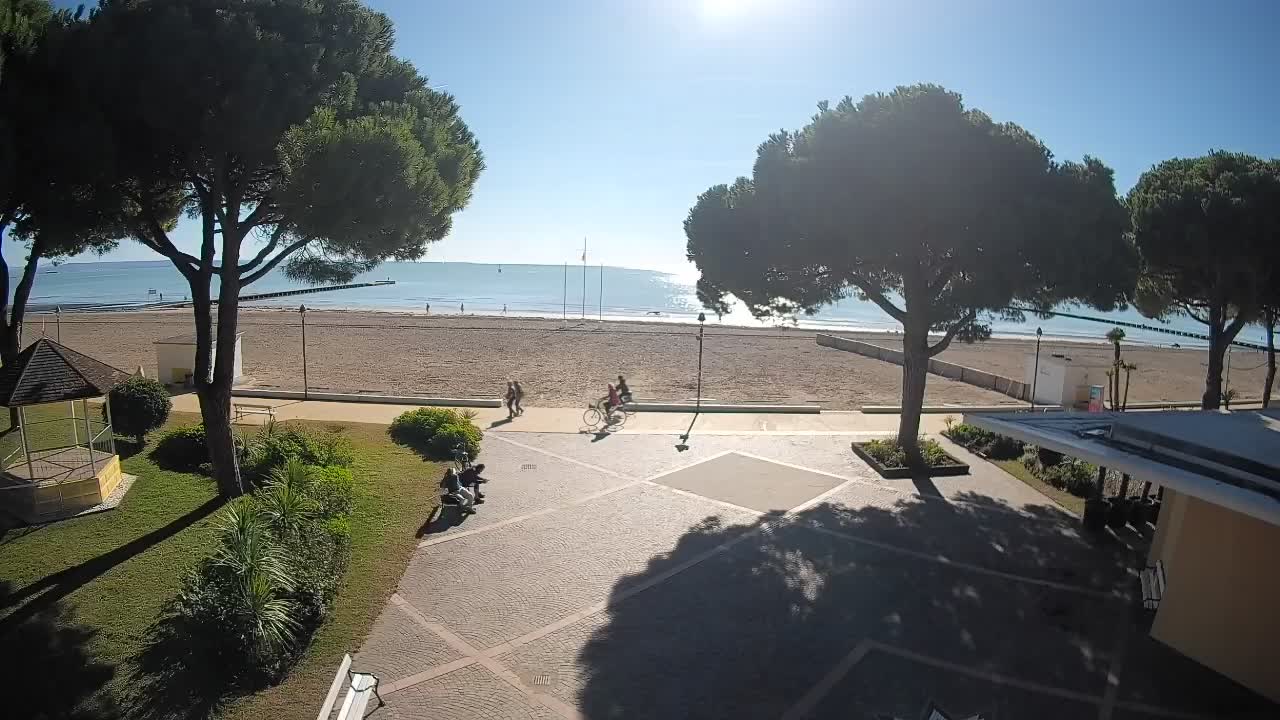 Spletna kamera Gradež (Grado) – Vhod na plažo