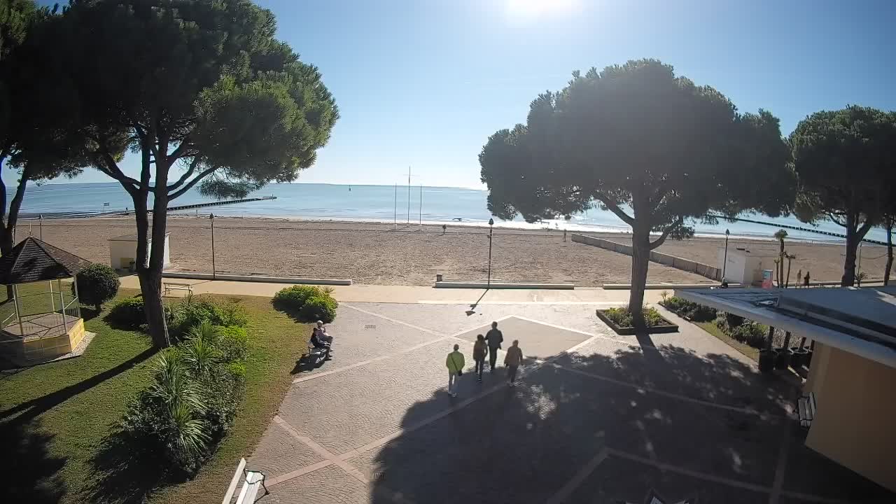 Spletna kamera Gradež (Grado) – Vhod na plažo