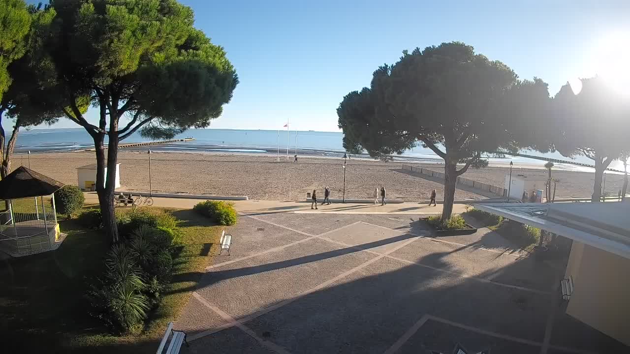Webcam de Grado – Entrada de la playa (Lido di Grado)