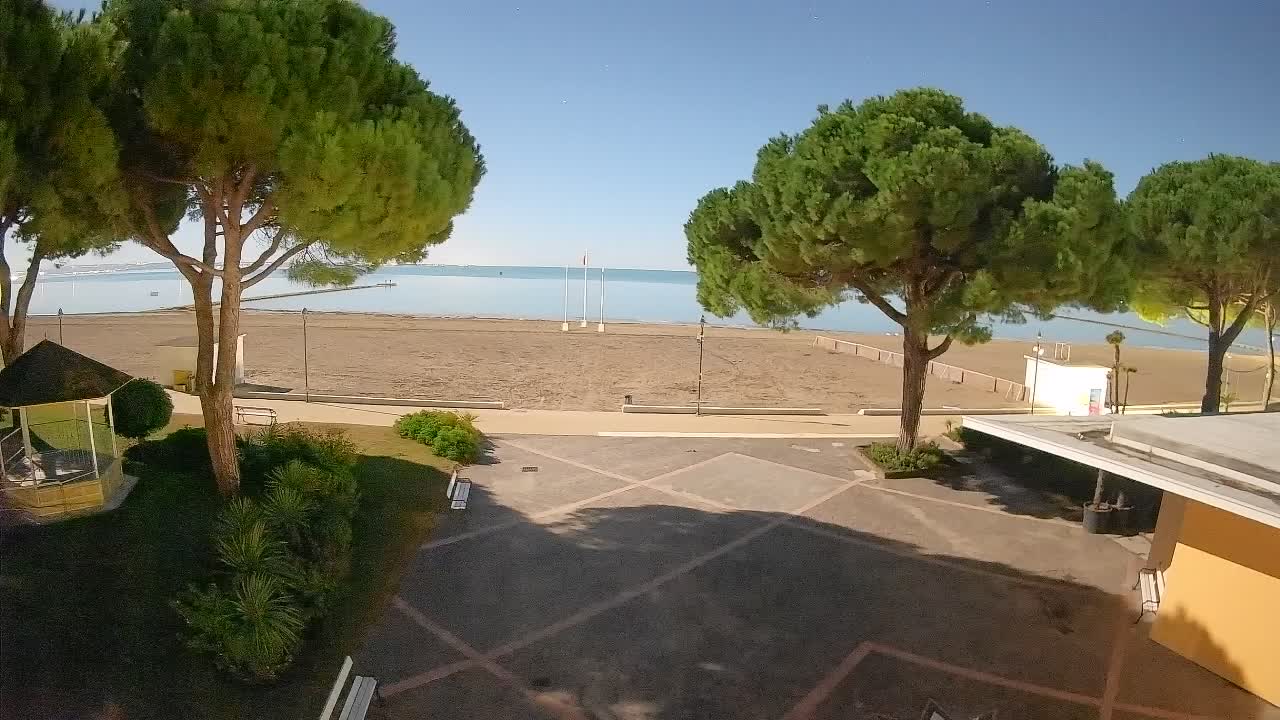 Spletna kamera Gradež (Grado) – Vhod na plažo