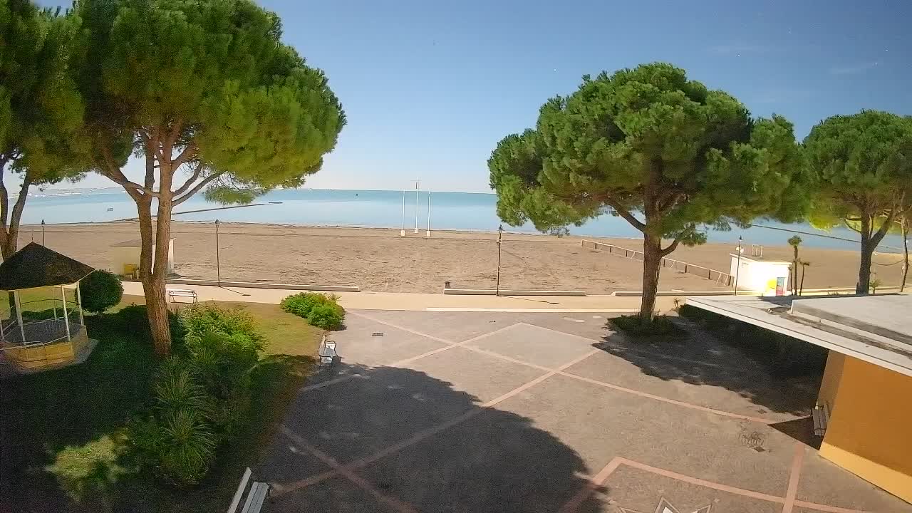 Webcam de Grado – Entrada de la playa (Lido di Grado)