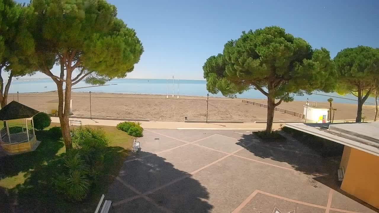 Spletna kamera Gradež (Grado) – Vhod na plažo