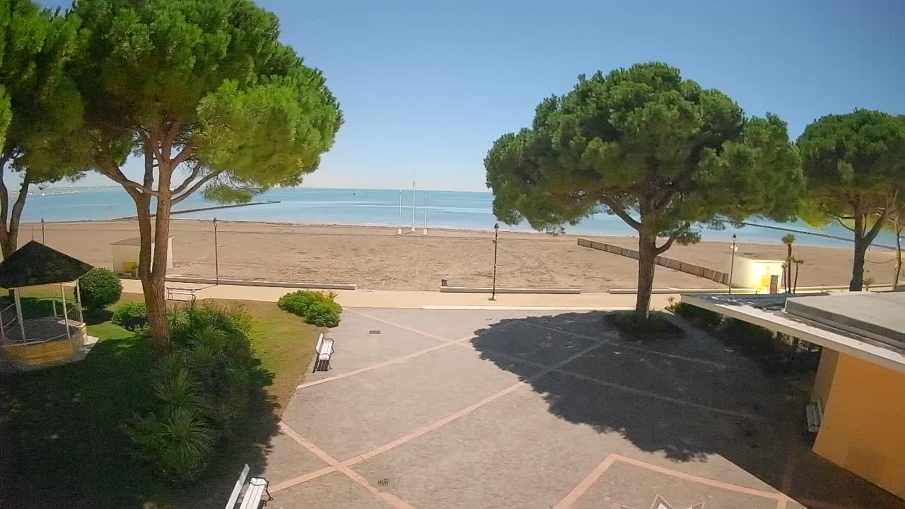 Spletna kamera Gradež (Grado) – Vhod na plažo