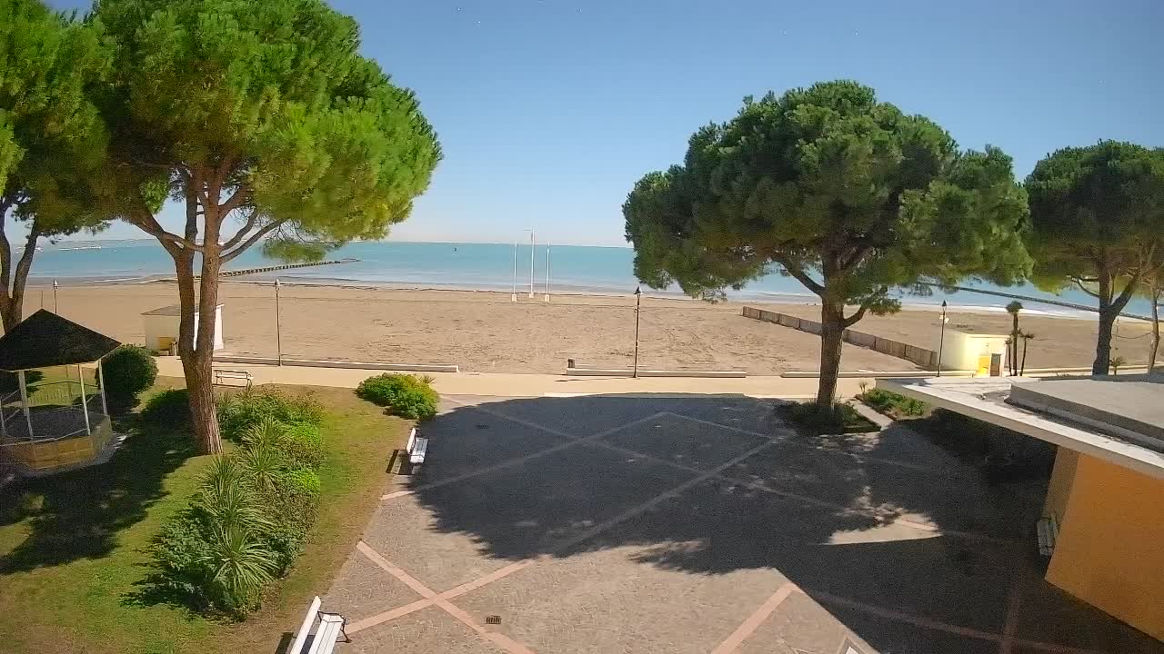 Webcam Grado – Entrée de la plage (Lido di Grado)